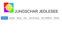 Tablet Screenshot of js.pfarre-jedlesee.org